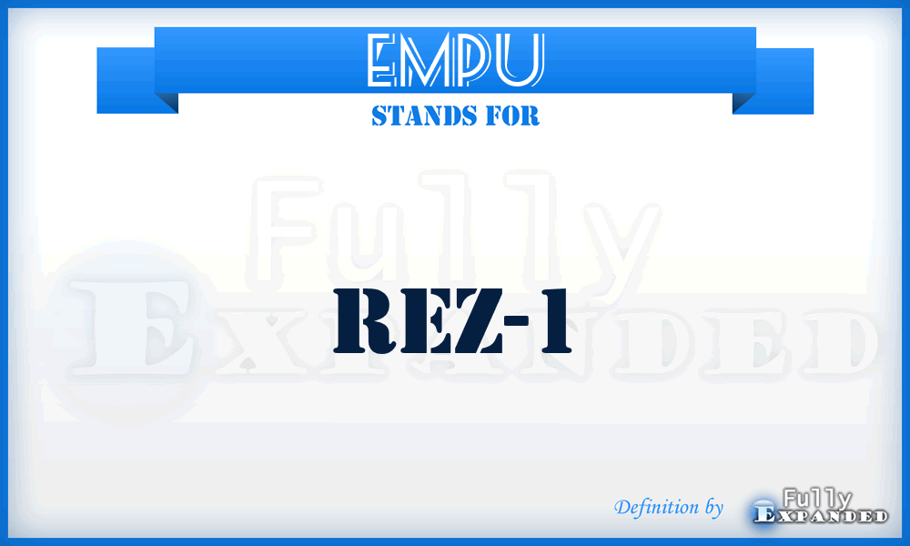 EMPU - Rez-1