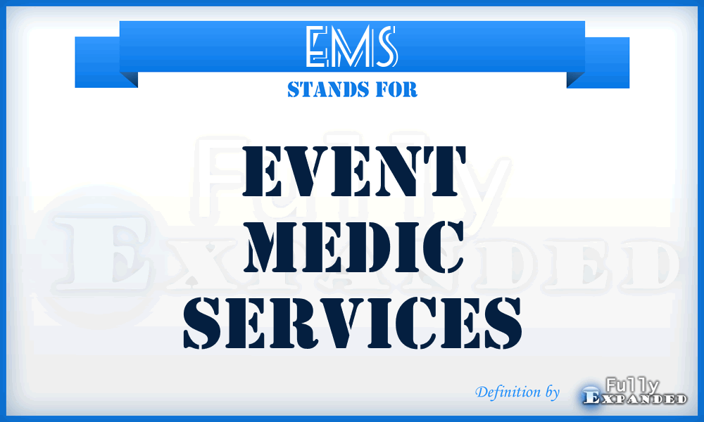 EMS - Event Medic Services