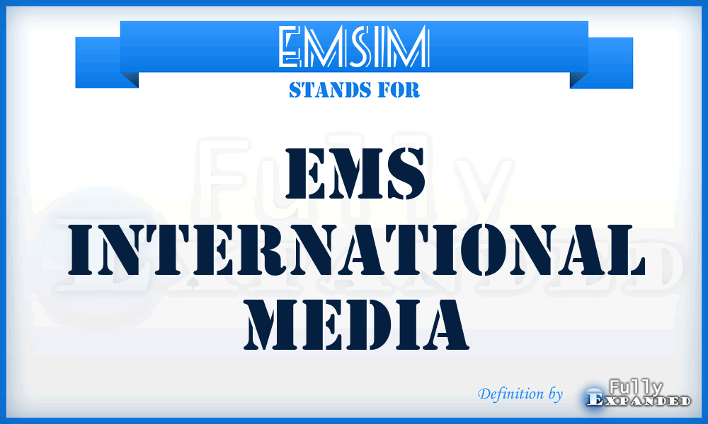 EMSIM - EMS International Media