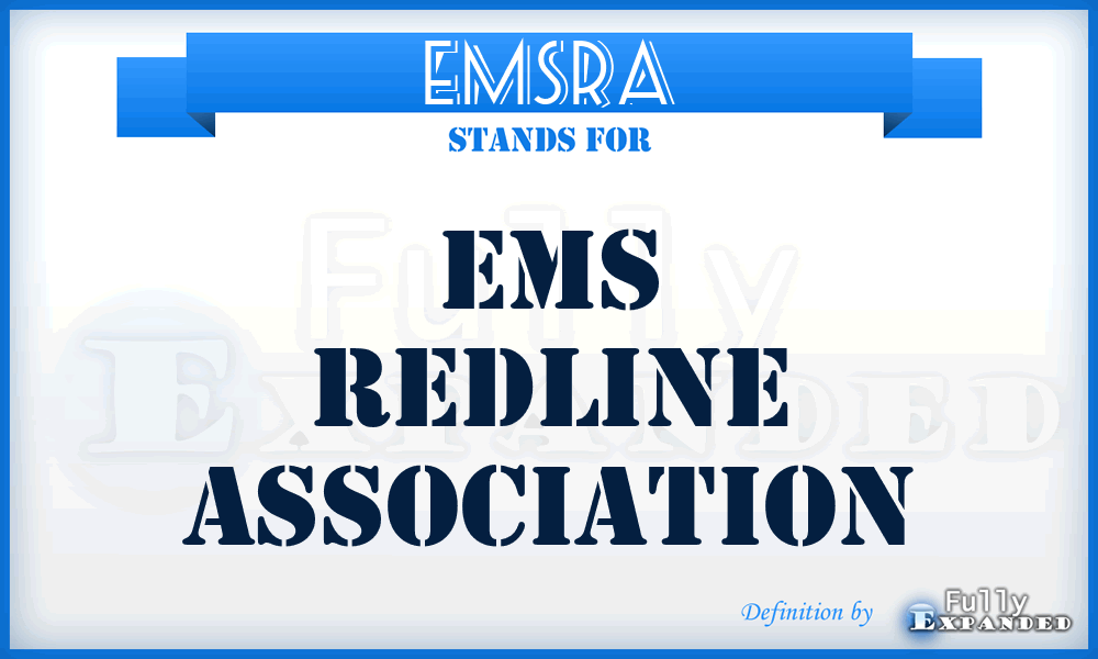 EMSRA - EMS Redline Association