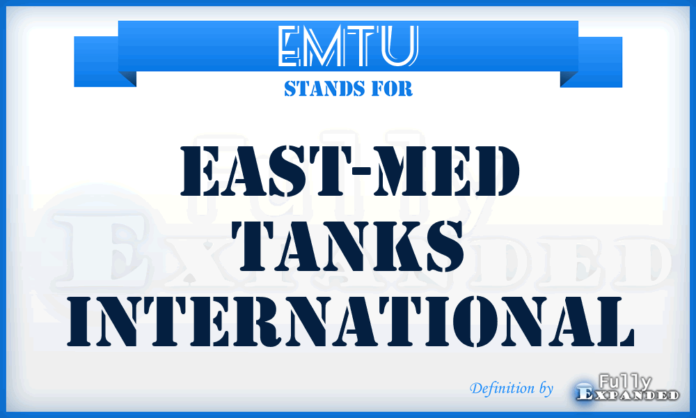 EMTU - East-Med Tanks International