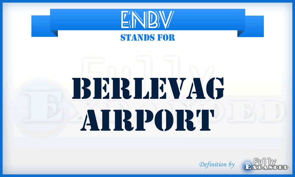 ENBV - Berlevag airport