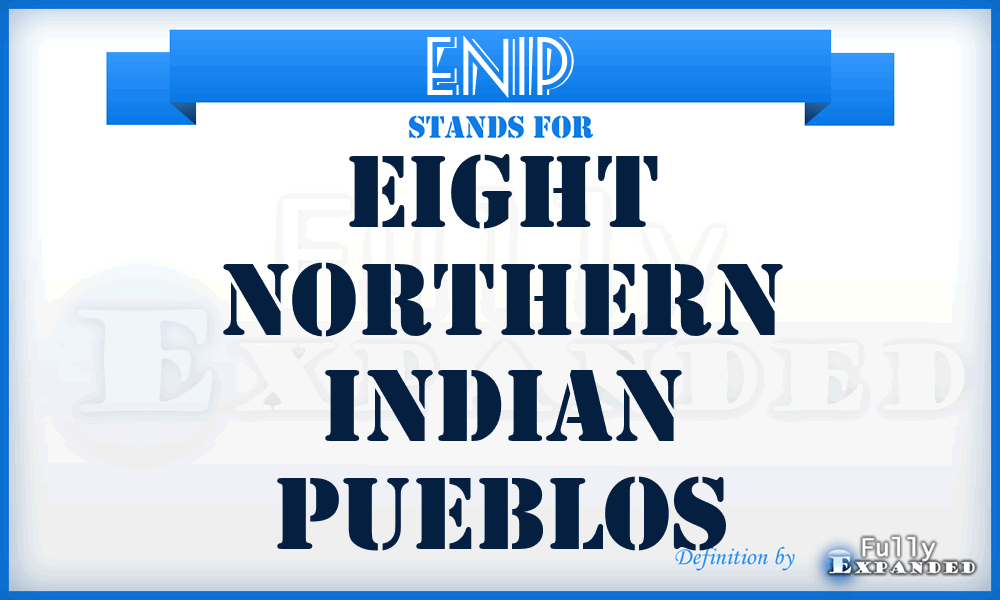 ENIP - Eight Northern Indian Pueblos