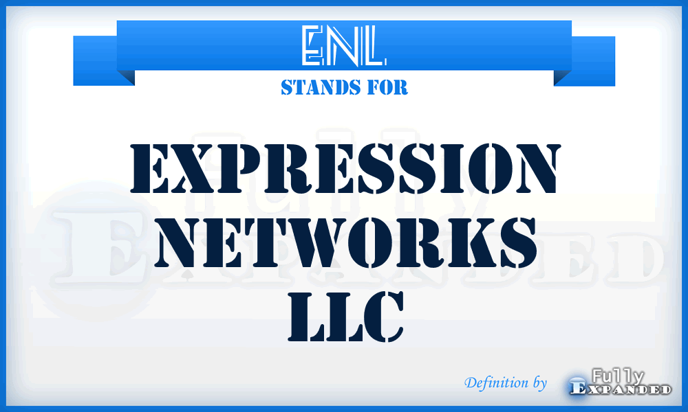 ENL - Expression Networks LLC
