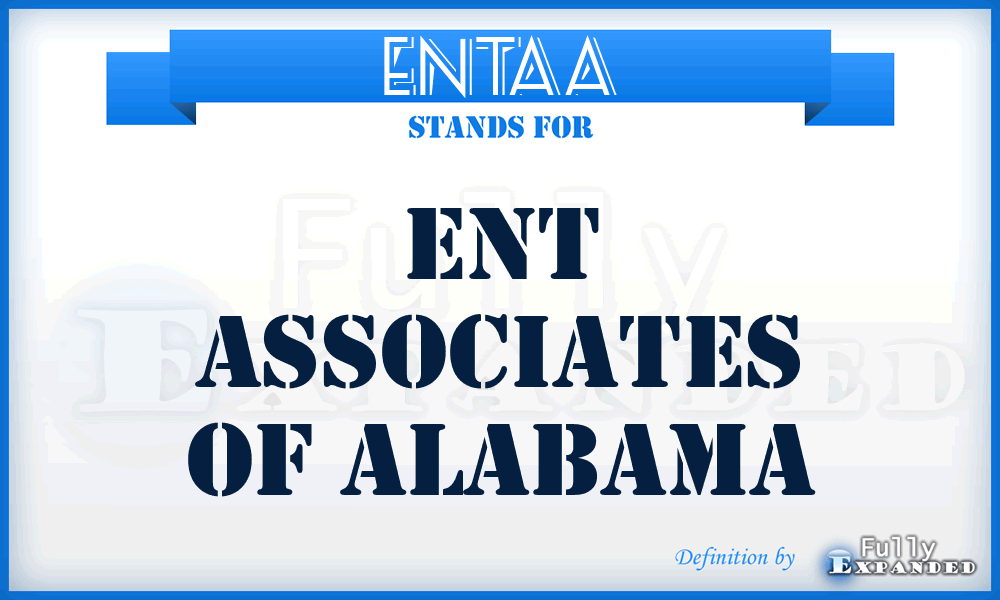 ENTAA - ENT Associates of Alabama