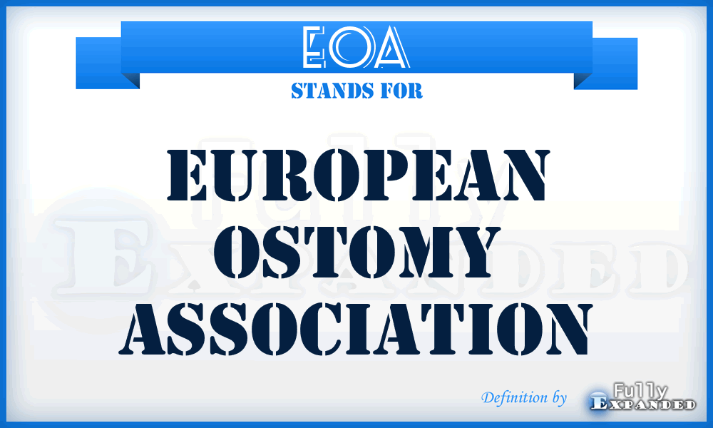 EOA - European Ostomy Association