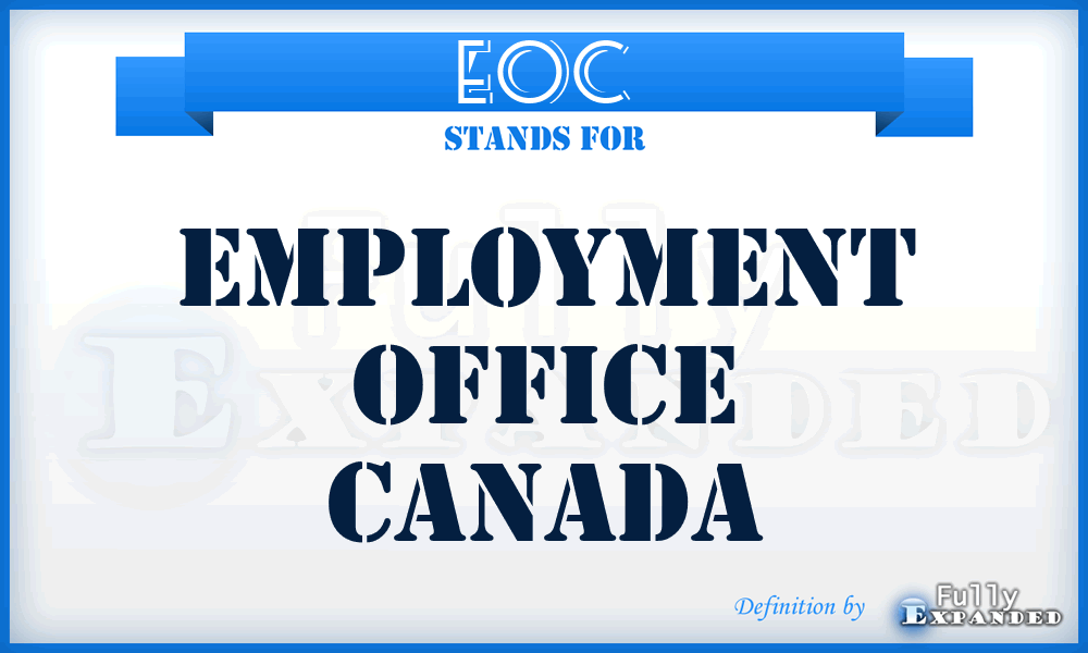 EOC - Employment Office Canada