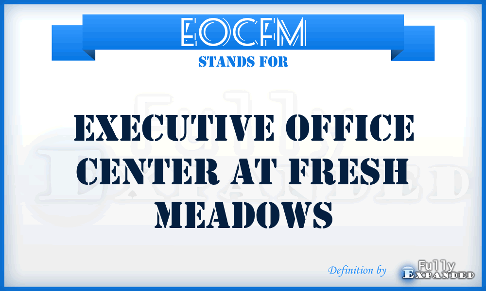 EOCFM - Executive Office Center at Fresh Meadows