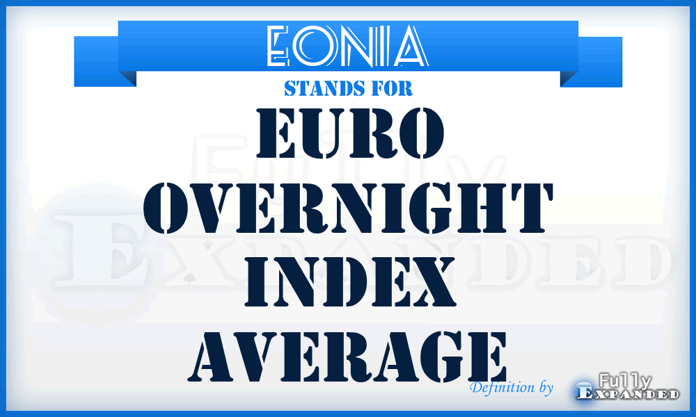 EONIA - Euro Overnight Index Average