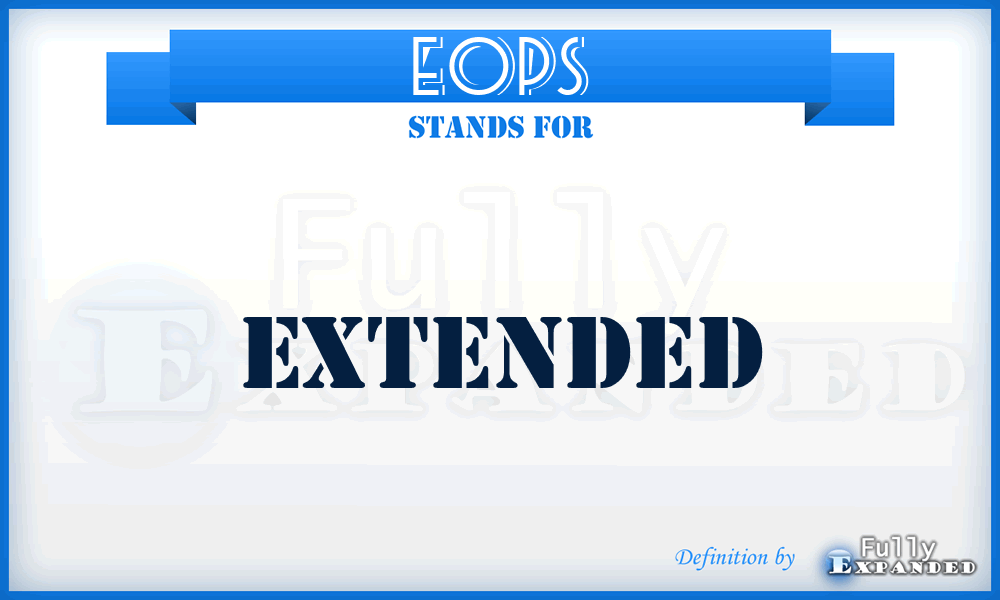 EOPS - Extended