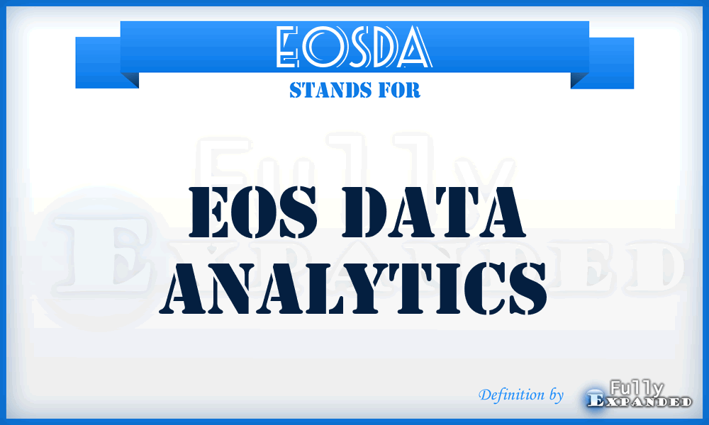 EOSDA - EOS Data Analytics