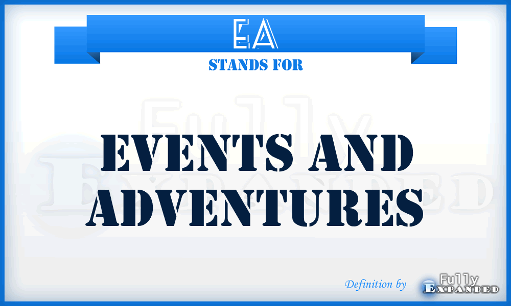 EA - Events and Adventures