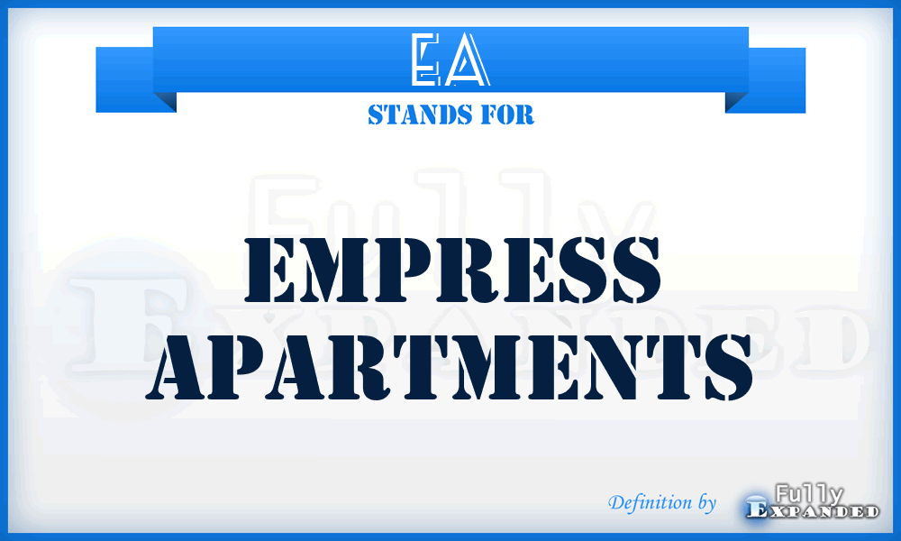 EA - Empress Apartments