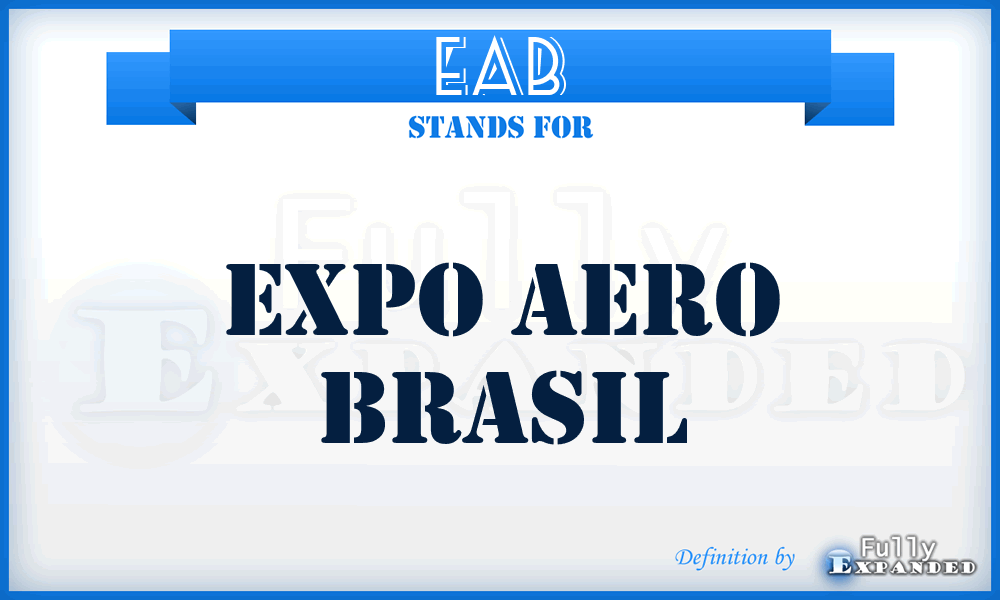 EAB - Expo Aero Brasil