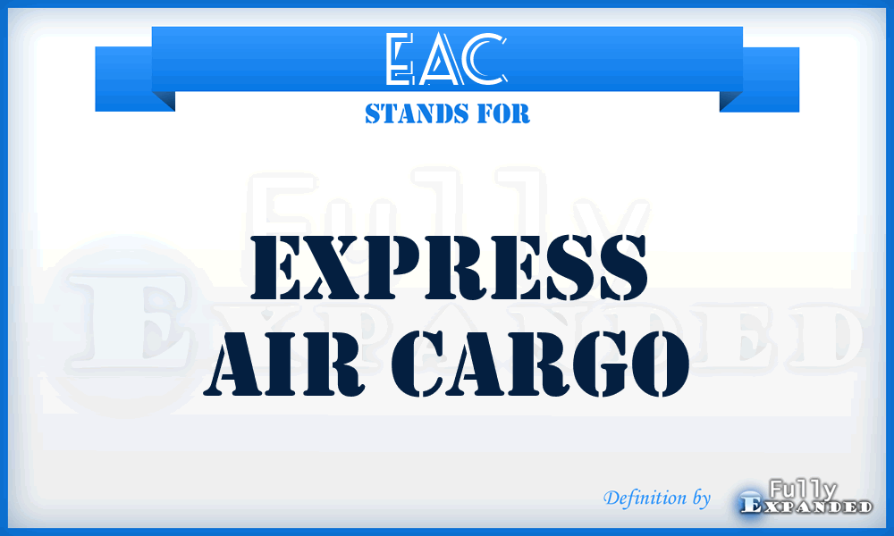 EAC - Express Air Cargo