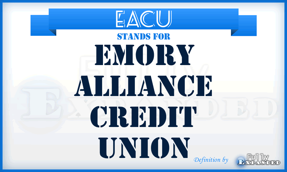 EACU - Emory Alliance Credit Union