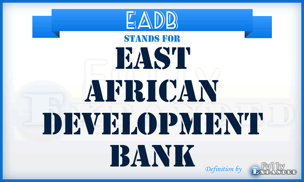 EADB - East African Development Bank