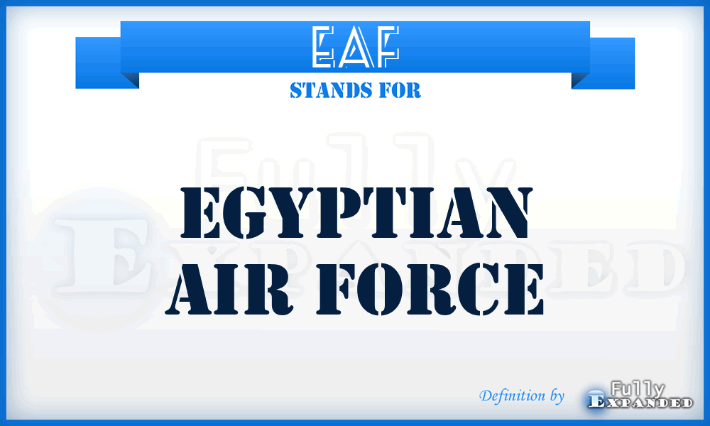 EAF - Egyptian Air Force