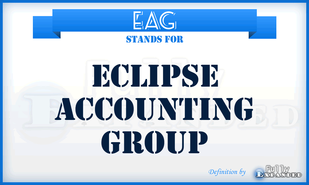 EAG - Eclipse Accounting Group