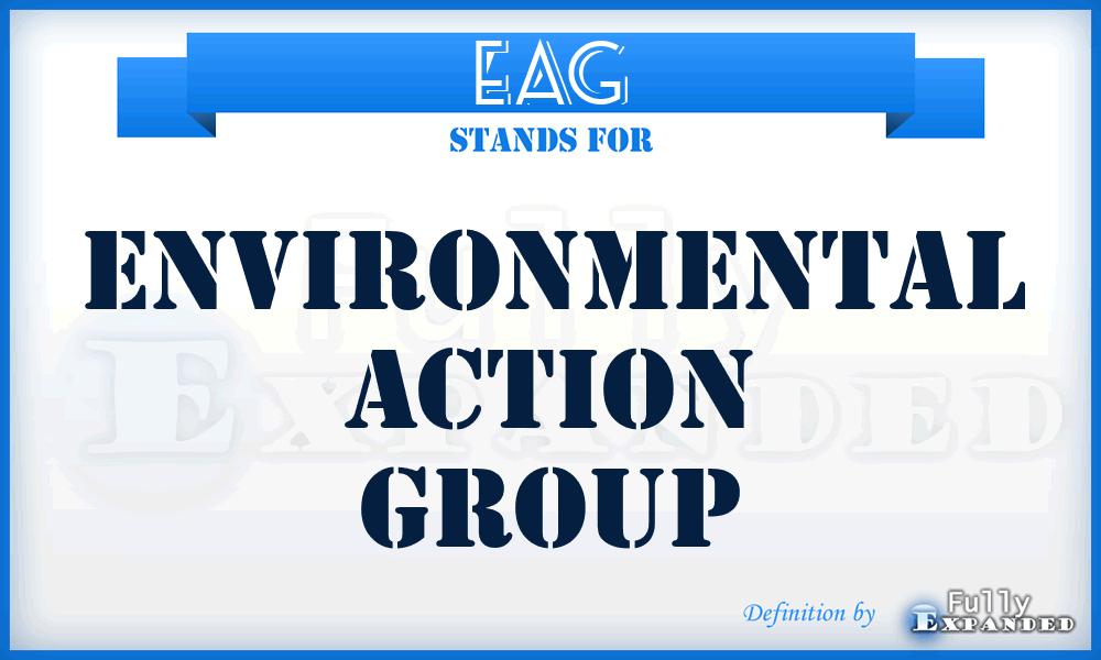 EAG - Environmental Action Group