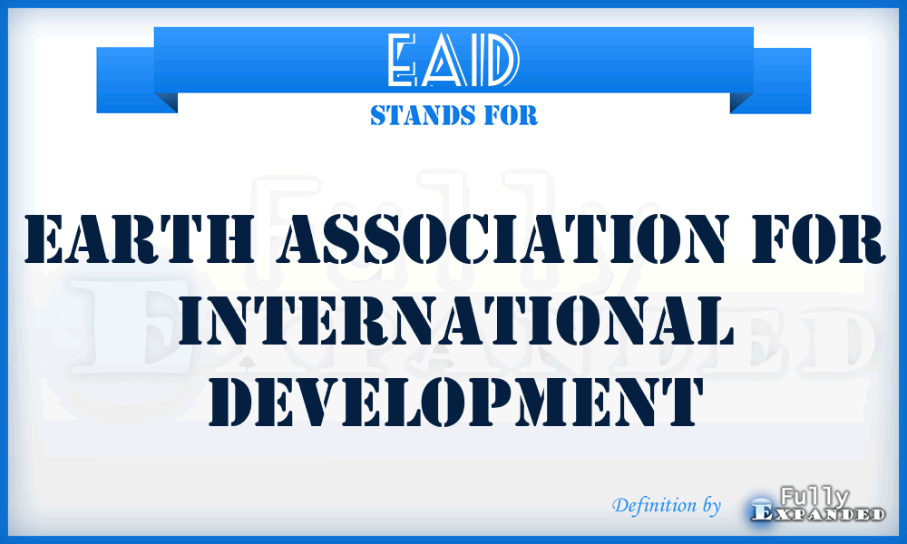 EAID - Earth Association for International Development