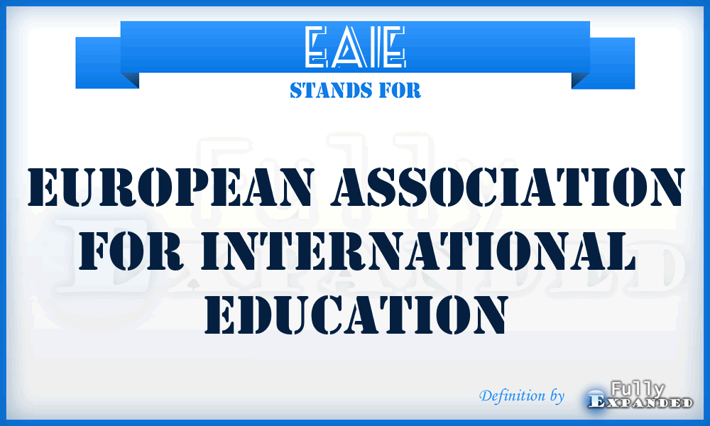 EAIE - European Association for International Education