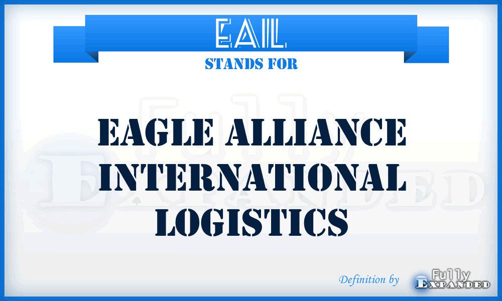 EAIL - Eagle Alliance International Logistics