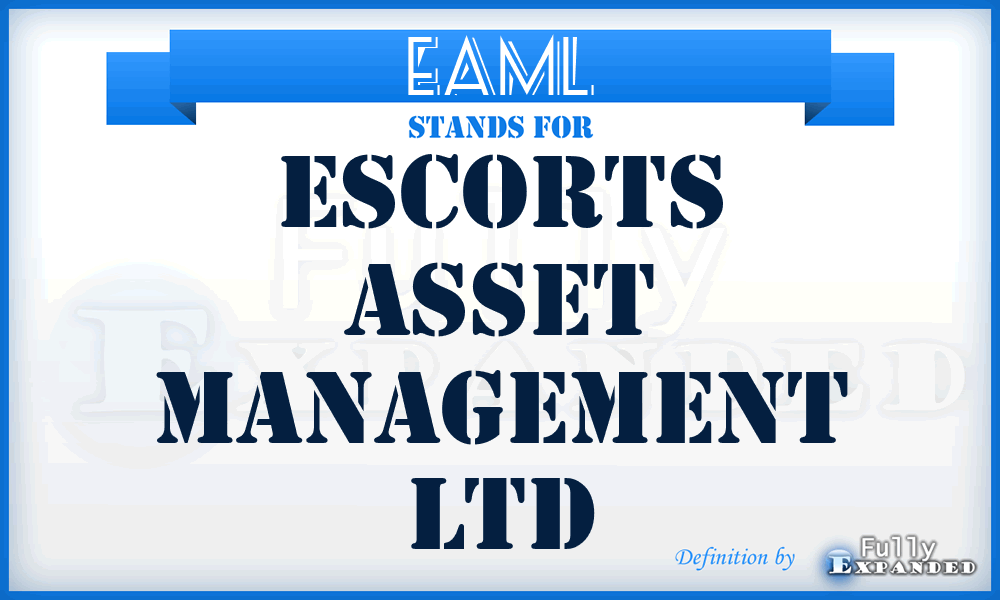 EAML - Escorts Asset Management Ltd