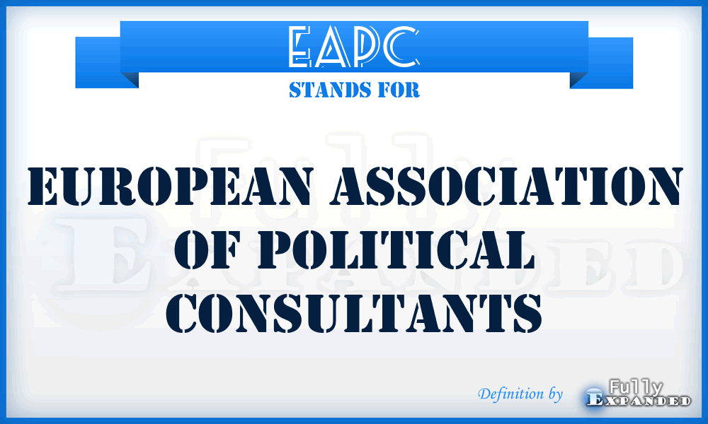 EAPC - European Association of Political Consultants