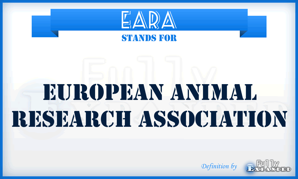 EARA - European Animal Research Association