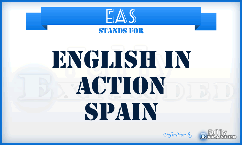 EAS - English in Action Spain
