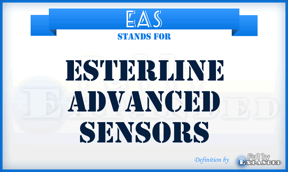 EAS - Esterline Advanced Sensors