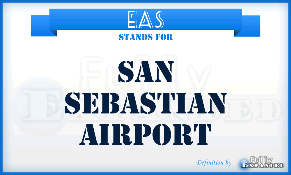 EAS - San Sebastian airport