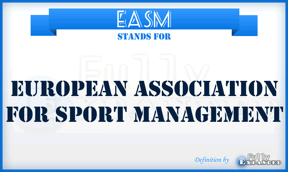 EASM - European Association for Sport Management