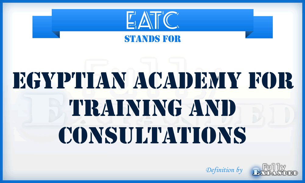 EATC - Egyptian Academy for Training and Consultations