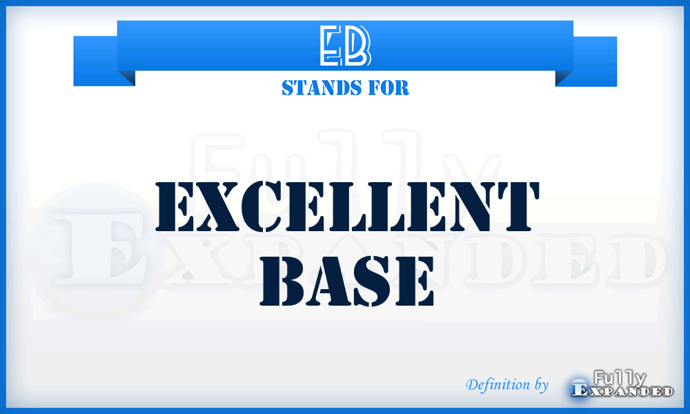 EB - Excellent Base