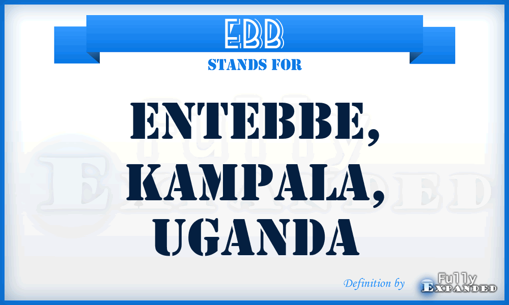 EBB - Entebbe, Kampala, Uganda