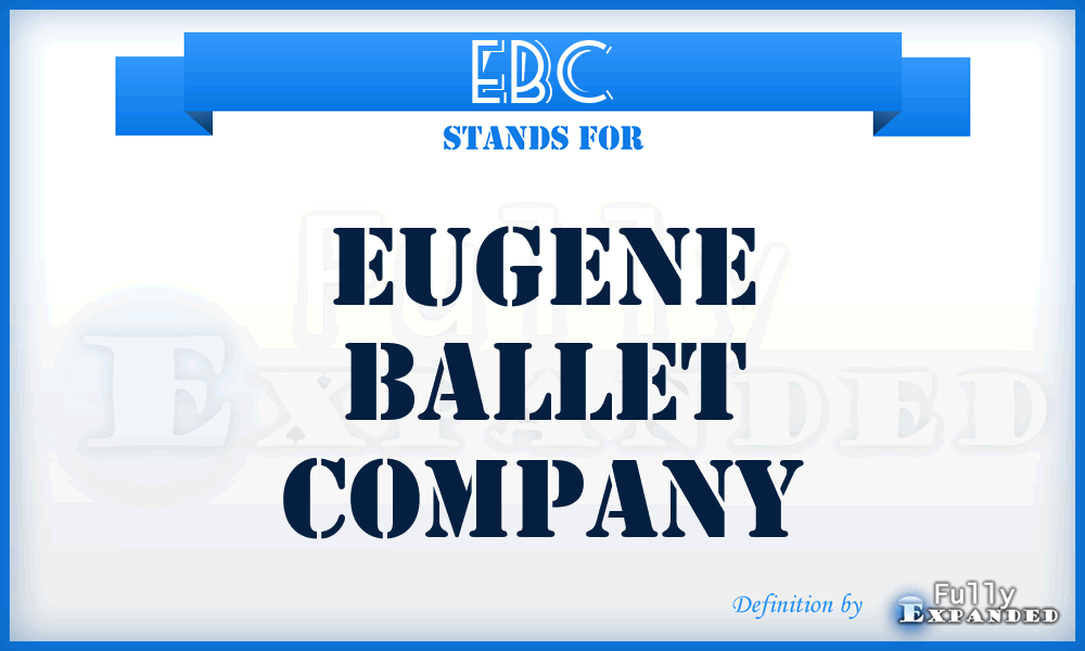 EBC - Eugene Ballet Company