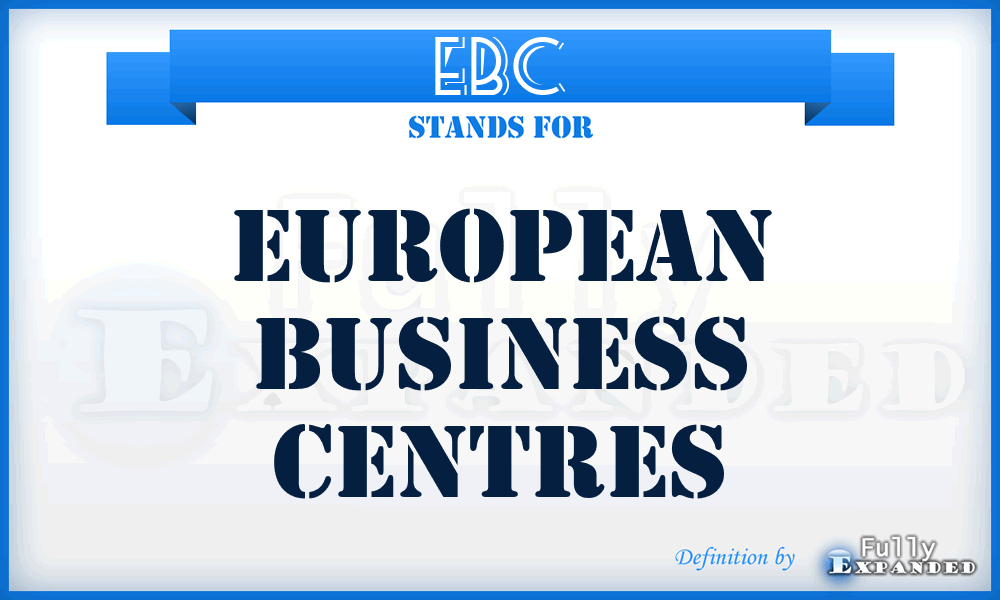 EBC - European Business Centres