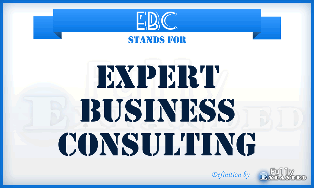 EBC - Expert Business Consulting