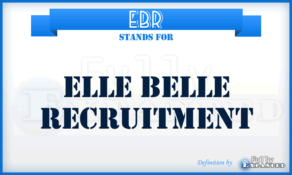 EBR - Elle Belle Recruitment