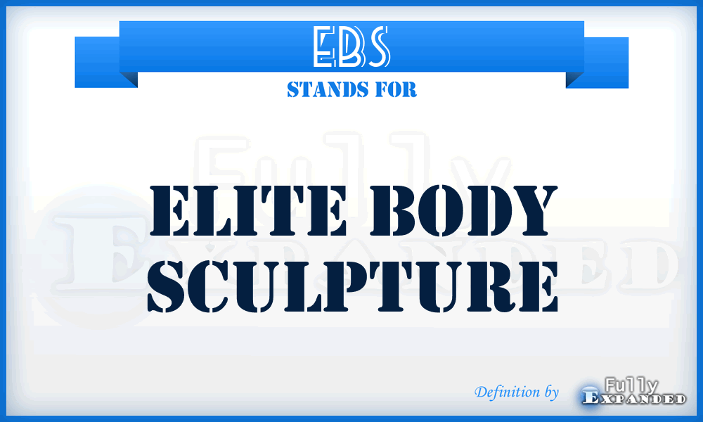 EBS - Elite Body Sculpture