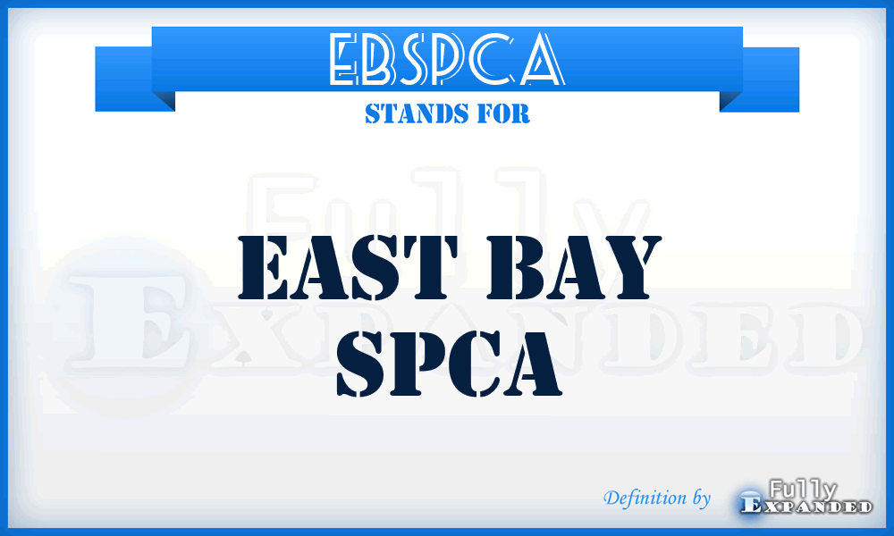 EBSPCA - East Bay SPCA