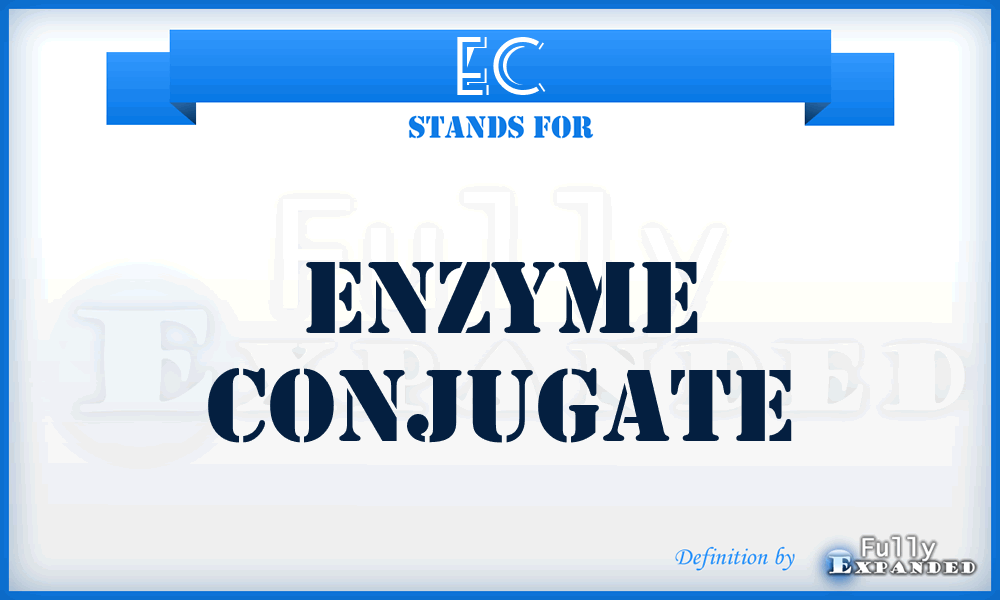 EC - Enzyme Conjugate