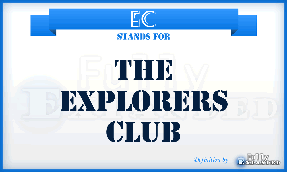 EC - The Explorers Club