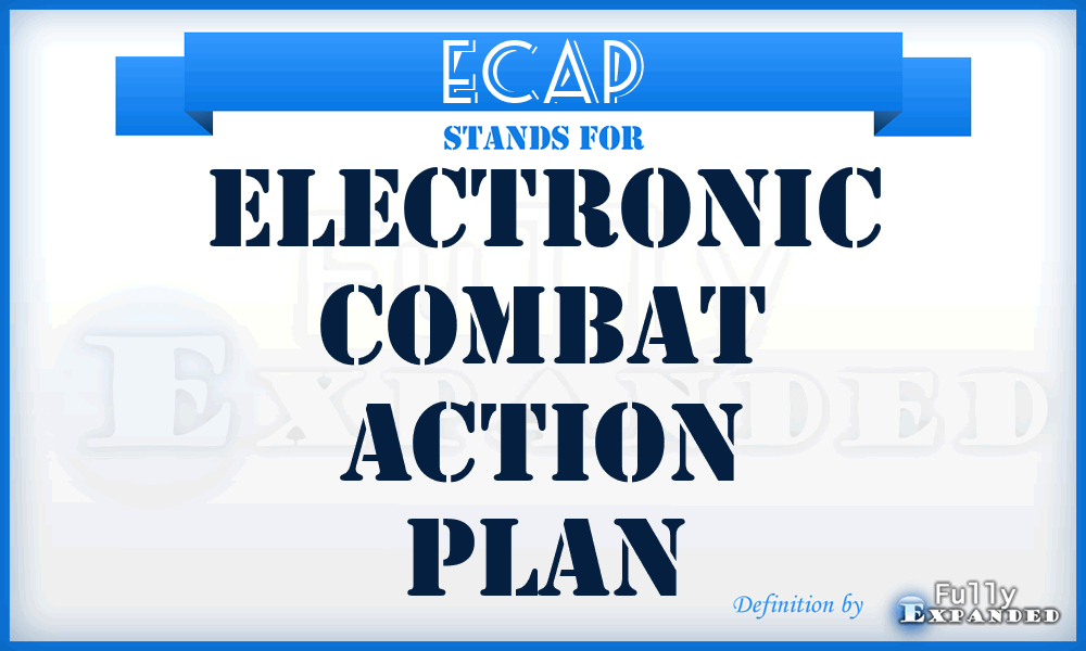ECAP - electronic combat action plan