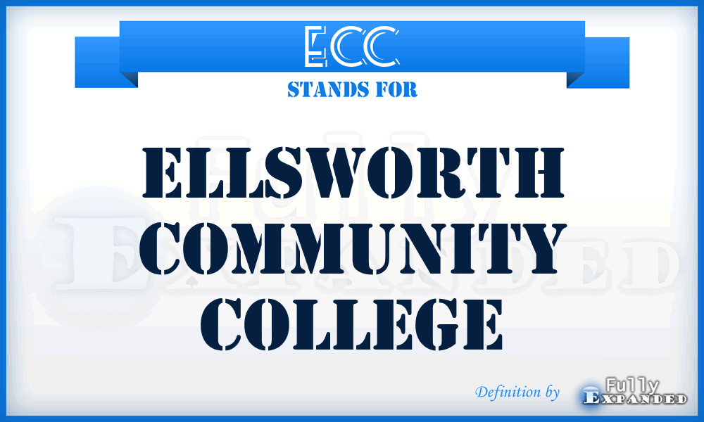 ECC - Ellsworth Community College