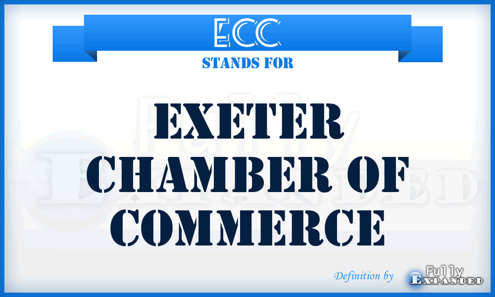 ECC - Exeter Chamber of Commerce