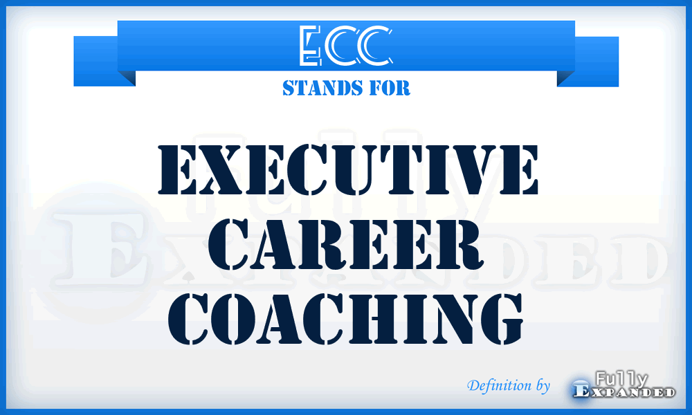 ECC - Executive Career Coaching