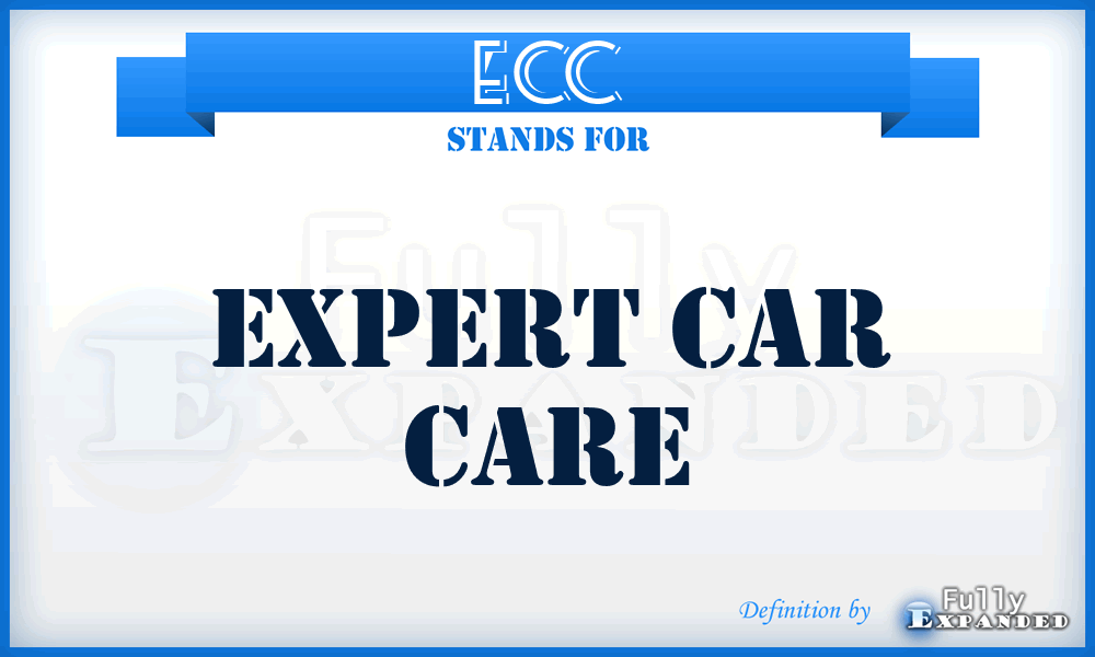 ECC - Expert Car Care